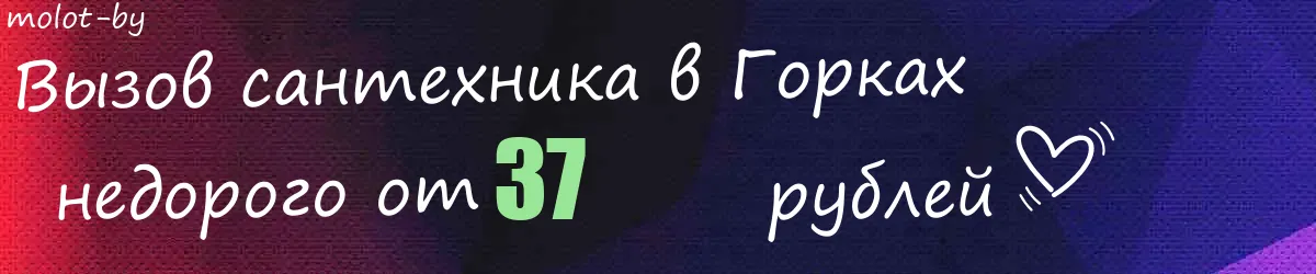 Сантехник в Горках