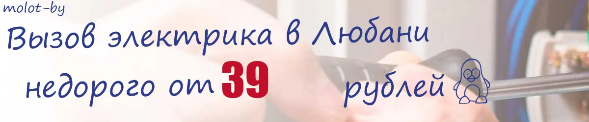 Электрик в Любани